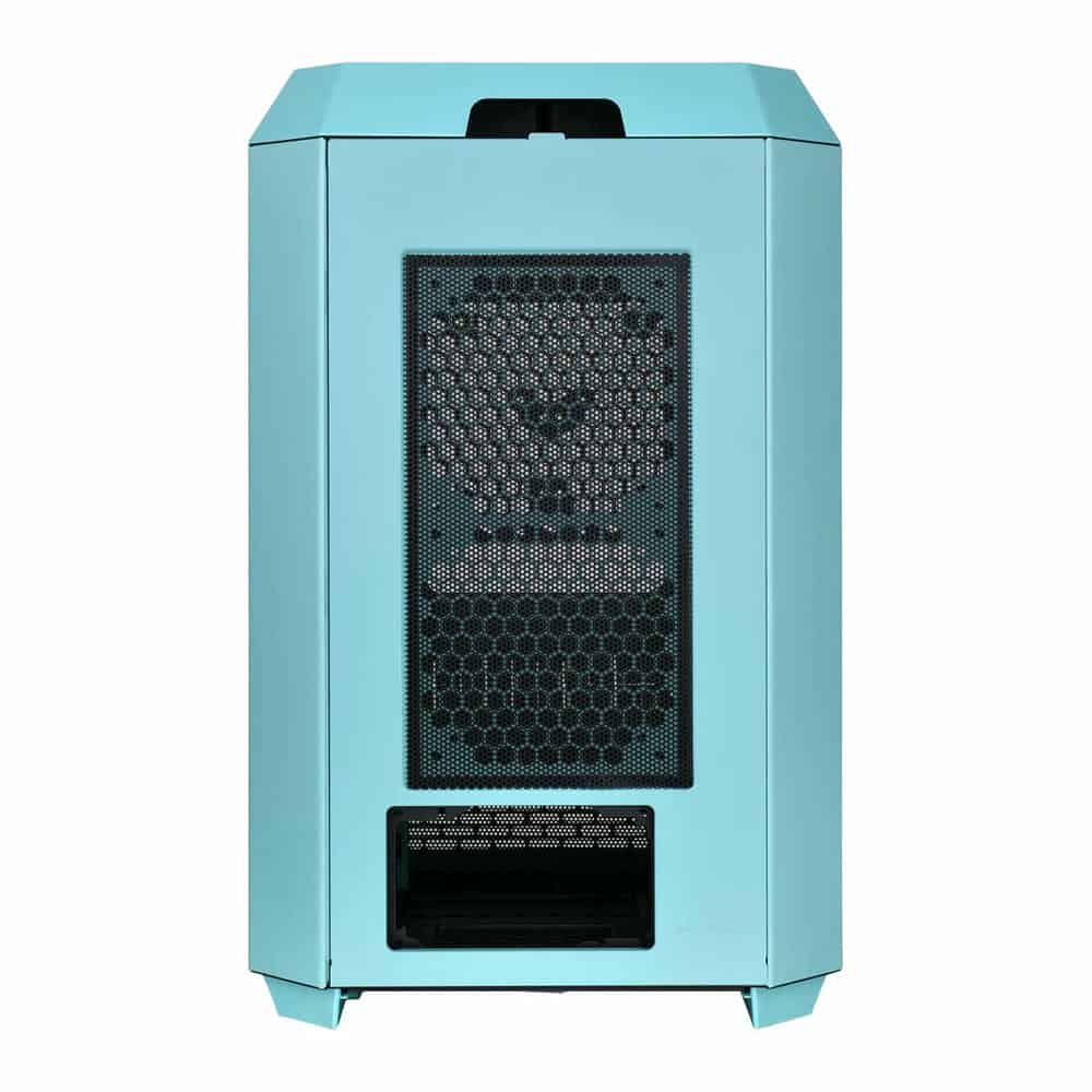 (image for) Thermaltake The Tower 300 Turquoise Micro Tower Tempered Glass PC Gaming Case